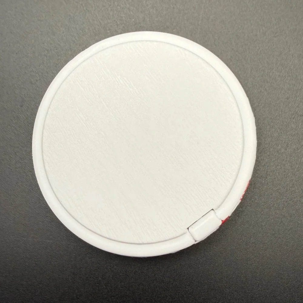 Vintage Kiss Lip Print‎ Round Compact Mirror Cosmetic Makeup Pocket